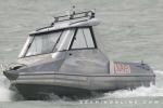 ID 3601 ACHERON - Ports of Auckland's survey vessel seen operating off Wynyard Wharf, AUckland, NZ.